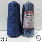 Linha Princesa Moda 500m Azul Topázio/crochê / Tranças Para Cabelo - Incomfio