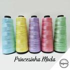 Linha Princesinha Moda 500M /Crochê /Roupas e Acessórios de Crochê/ Tranças Para Cabelo - Incomfio