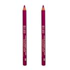 Lipliner Milani Color Statement Fuchsia 08, pacote com 2