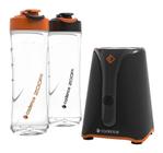 Liquidificador Blender Cadence 2 Copos De 500ml Preto - 127v