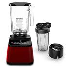 Liquidificador Blendtec Designer Series com Jarra WildSide+ e Garrafa GO (Vermelho)