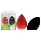 Liquidificador de silicone híbrido de gota de mar de rewe por Sorme Cosméticos para Mulheres - 2 Pc Set Esponja