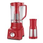 Liquidificador Mondial Turbo 5 Vel Filtro 900W  Vermelho