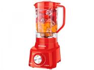 Liquidificador Mondial Turbo L-900 FR Copo - Vermelho Com Filtro 05 Velocidades 900W