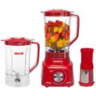 Liquidificador Mondial Turbo L-900W - 900W/ 220V - Vermelho