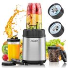 Liquidificador Smoothie Abuler 900W - 13 Peças com 2 Copos para Viagem (600ml cada)