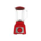 Liquidificador Turbo Vermelho Cristal 3,2 Litros - 220v