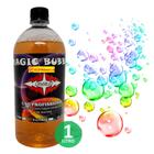 Liquido Para Máquina De Bolha Sabão Efeito Bolha 1 Litro Não Arde MAGICBOLHA - Laserled