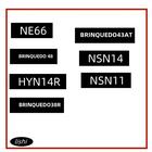 Lishi 2 em 1 - Chaveiro Multifuncional para NE66, TOY48, HYN14R, TOY38R, NSN11, SN14 e TOY43AT