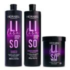 Liso Leve & Solto 800ml Hidrabell Cosméticos - Cabelo sem Frizz com Ácido Hialurônico