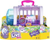 Little Live Pets - Lil Hamster: Popmello & Playset de Casa Hamster Interativo. Macio. Pilhas Incluídas. 4+ anos