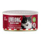Livelong gatos lata delicias de carne 150g