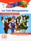 Livret de bande dessinee les trois mousquetaires - niveau 1 - CLE INTERNATIONAL - PARIS