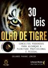 Livro - 30 leis do olho de tigre