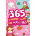 Livro - 365 atividades e colorir para meninas