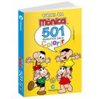 Livro 501 Desenhos Para Colorir Turma Da Mônica Culturama