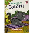 Livro - Amiguinhos para Colorir: Gatinho