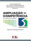 Livro - Ampliacao Da Competencia Da Justica Do Trabalho