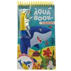 Livro Aqua Book - Livro do Tubarão - Blueditora - livros infantis - pintura com água