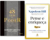 Livro As 48 Leis do Poder + Pense e Enriqueça