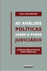 Livro - As análises políticas sobre o poder judiciário