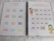 Livro Atividades Matemáticas para Crianças Soma Subtração Números plastificado