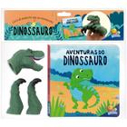 Livro - Aventuras com Dedoches: Dinossauro