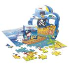 Livro - Aventuras do Mundo Quebra-cabeça II:Navio do Pirata Percival