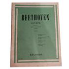 Livro beethoven sonata op. 2 n. 2 per pianoforte 3 edizione ( estoque antigo )