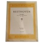 Livro beethoven sonate op 31 n. 3 hans hôpfel - klavier - EDITION SCHOTT