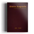 Livro - Bíblia ARC slim luxo vinho