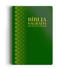 Livro - Bíblia RC letra normal Semi Luxo Verde