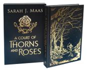 Livro Bloomsbury A Court of Thorns and Roses, edição de colecionador