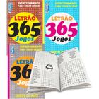 Livro Caça Palavras Letrão 365 Jogos Série 3 Kit C/4 Volumes