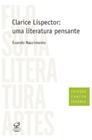 Livro - Clarice Lispector: Uma literatura pensante