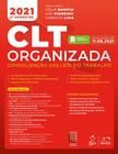 Livro - CLT organizada - Consolidação das Leis de Trabalho