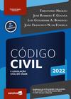 Livro - Código civil e legislação civil em vigor - 40ª edição 2022