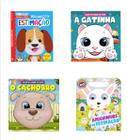 Livro - Coleção Infantil Bichinhos de Estimação - Kit com 4 Livrinhos