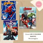 Livro Doodle Marvel Pintar e Colorir + Jogo de Dominó Vingadores -  Culturama - Jogo de Dominó, Dama e Xadrez - Magazine Luiza