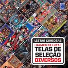 Livro - Coleção Listas Curiosas - Games de Luta: Telas de Seleção Diversos