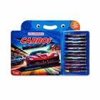 Livro - Colorindo Carros - 30 Desenhos + 12 Giz de Cera