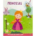 Livro - Colorindo com Água: Princesas