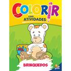 Livro - Colorir com Atividades: Brinquedos
