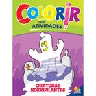 Livro - Colorir com Atividades:Criaturas Horripilante
