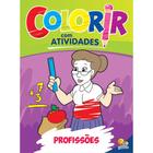 Livro - Colorir com Atividades: Profissões