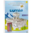 Livro - Colorir e Montar: Castelo