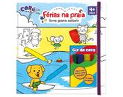 Livro com Giz Férias na Praia - Toyster