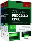 Livro - Combo - Código Civil + Código De Processo Civil + Cinta - 12ª Edição 2020