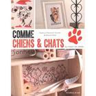 Livro Comme Chiens e Chats (Ponto Cruz Como Cães e Gatos)