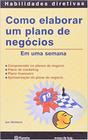 Livro - Como elaborar um plano de negócios